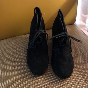 Black Dolce Vita Wedge Booties